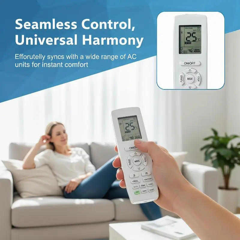 1Pcs YB1F2 YB1FA Replacement New YAP1F AC Remote Air Conditioner A/C Remote Control DIY Accessories For Gree