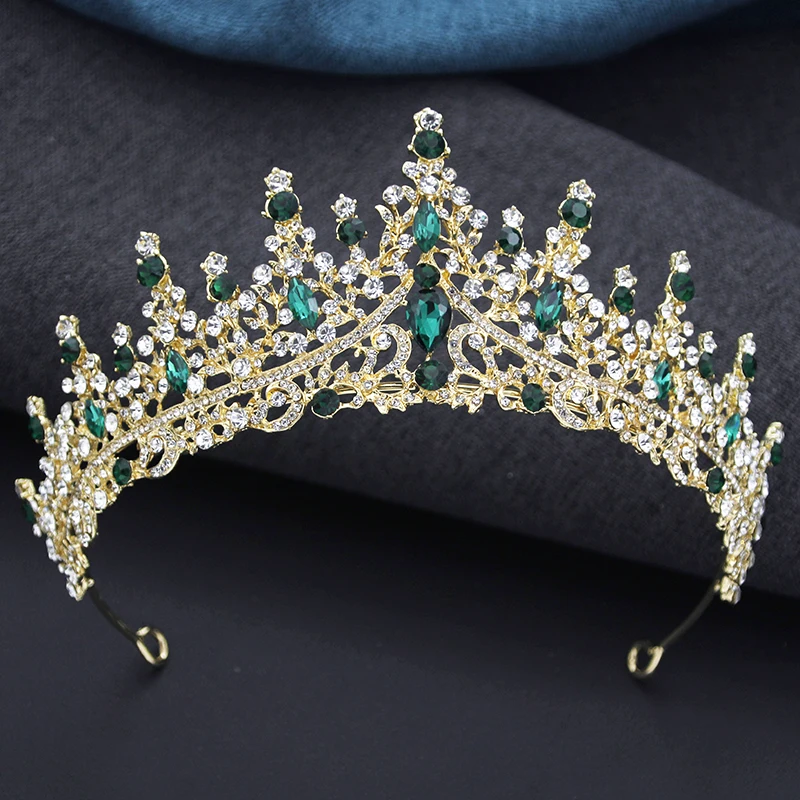 14 Color Elegant Wedding Crown Princess Tiaras and Crowns for Party Birthday Tiara Hair Jewelry Bridal Dress Accessories