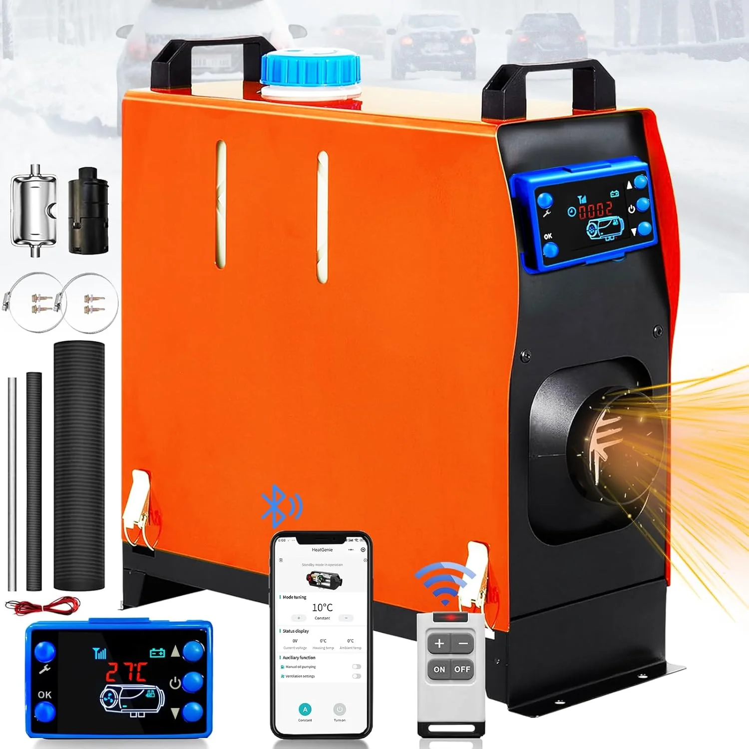Manufacturer Three-in-one Machine, Safe  Heater, Diesel Fuel Heater, For Camping, RVs, And Homes.