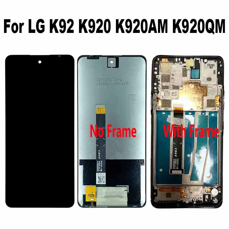 

For LG K92 5G K920 K920AM K920QM K920TM LCD Display Touch Screen Digitizer Assembly