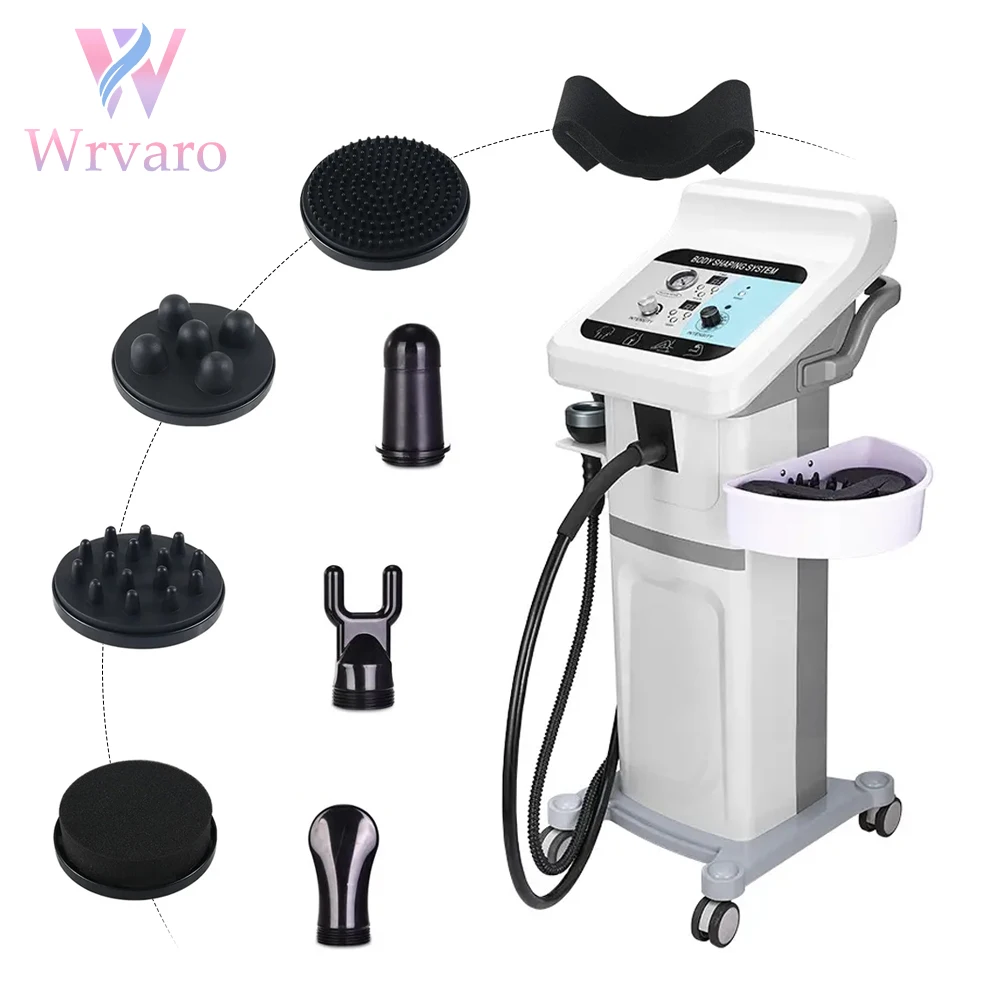 New G8 Vibration Massage Body Slimming Machine High Frequency Vibrating Weight Loss Massage Devices With Vacuum Heating Probe
