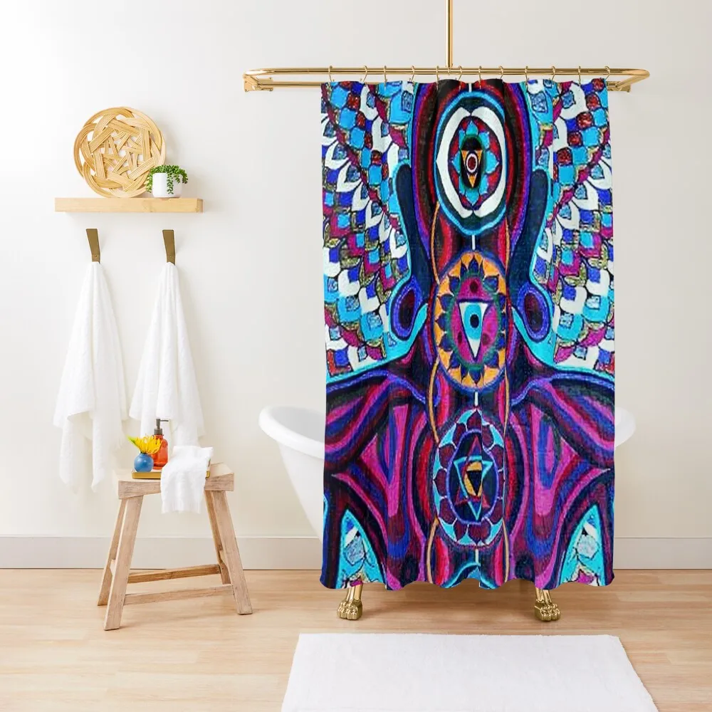 

alex grey 2021 baksobulat Shower Curtain Modern Accessory Bathrooms Modern Bathroom Accessories