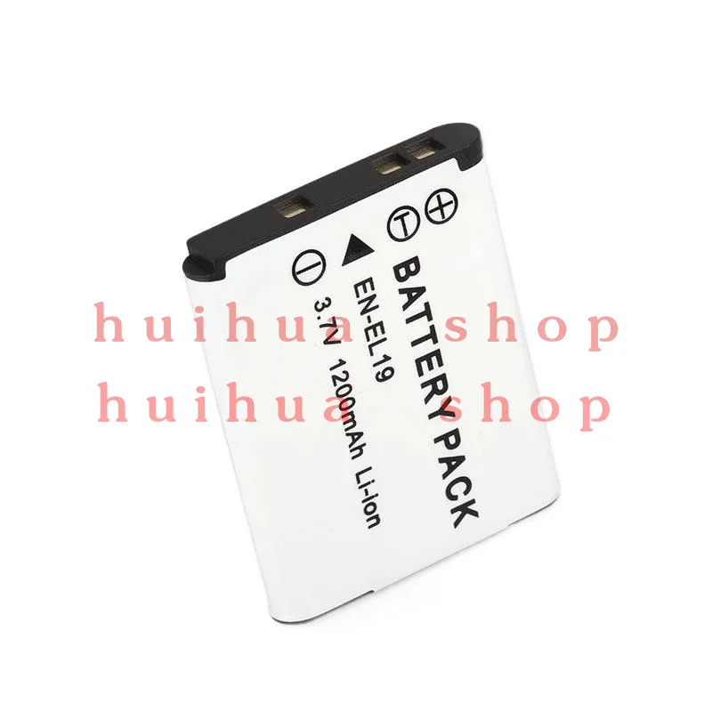 

EN-EL19 ENEL19 el19 Camera Battery For Nikon S2500 S2600 S2700 S3100 S3200 S3300 S3500 S4100 S4150 S6500 USB Battery Charger