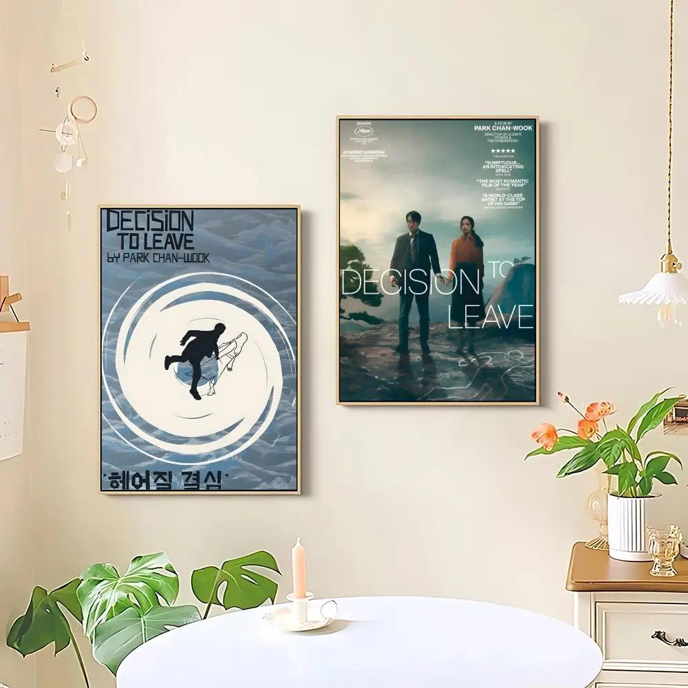 Movie Decision to Leave Poster HD art sticky wall waterproof home living room bedroom bar aesthetic decoration
