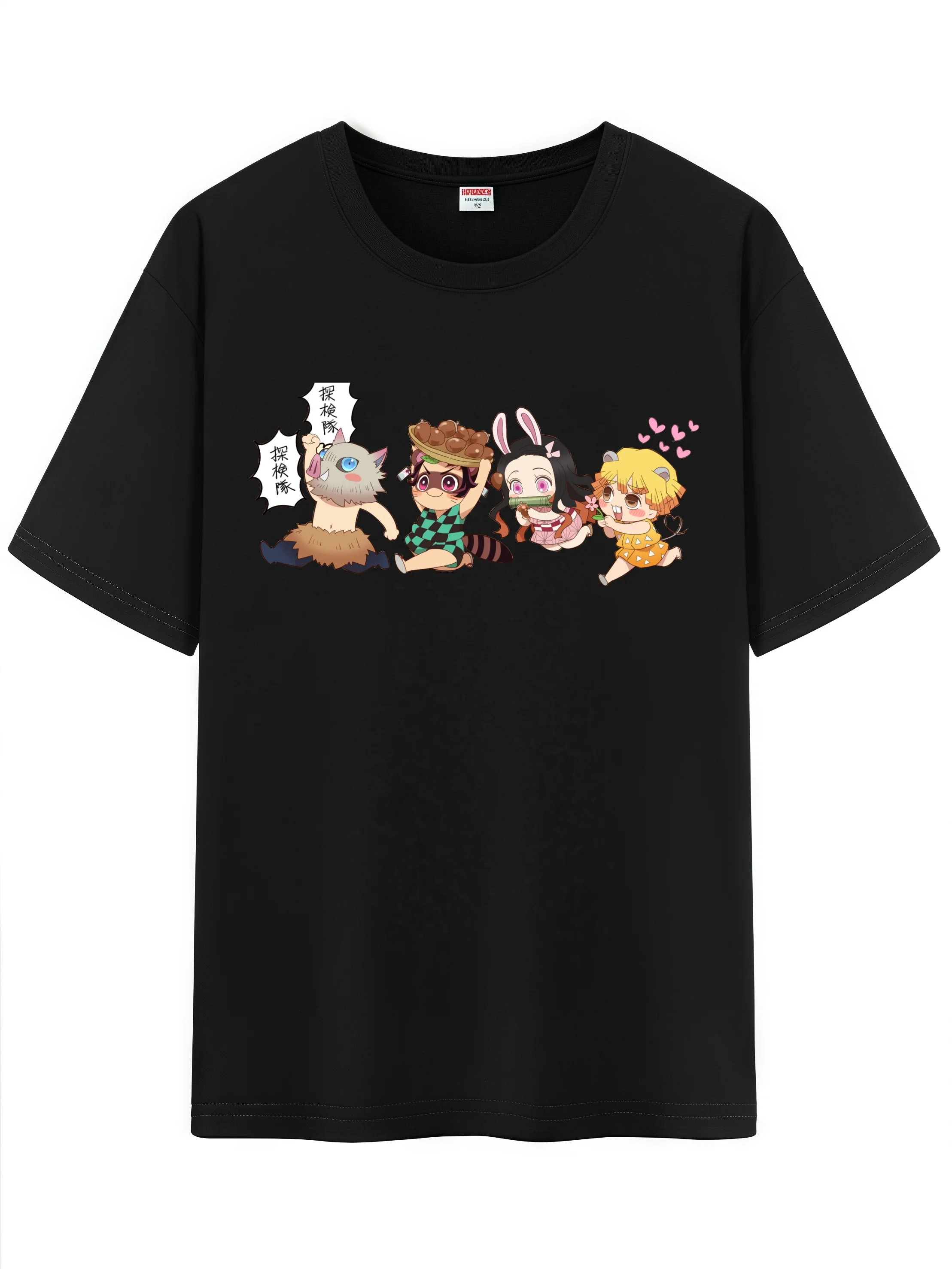 

Japanese Anime Pattern T-shirt,Demon Slayer Cotton Short Sleeve Tee Shirt
