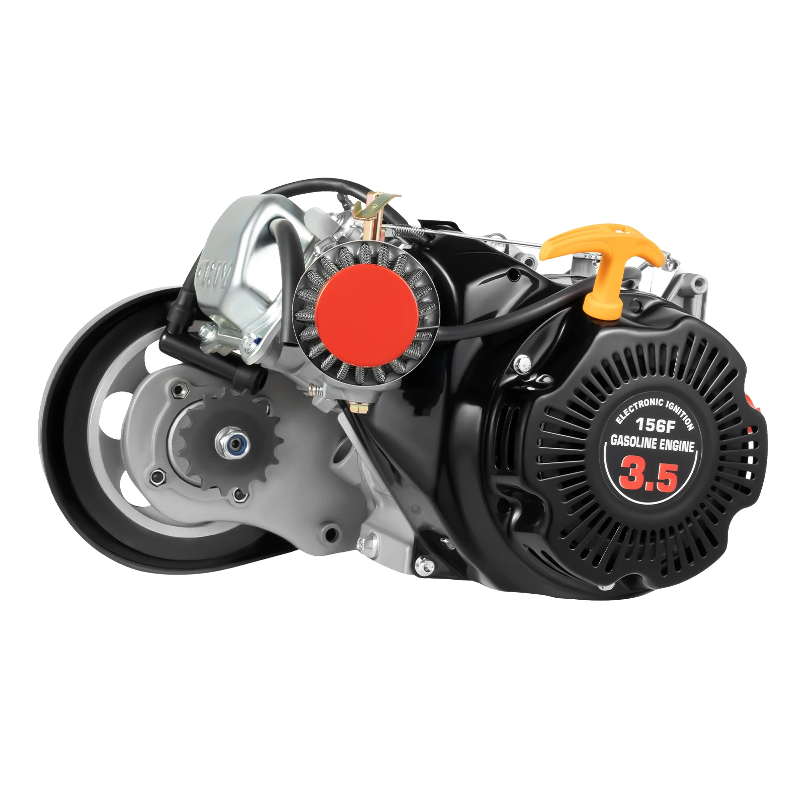 4 Stroke Beach Bikes Motor Motorcycle Engine 100CC Gas Bicycle Modified Motor Kit 3600rpm Air Cooling Motor Accessories