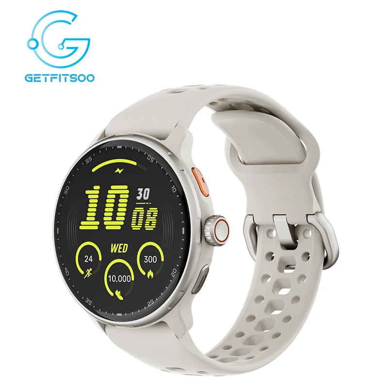 Getfitsoo Smart Watch GPS Route Import 3ATM Waterproof Swimming Men Watch Bluetooth Call 24 H Sleep Monitoring SmartWatch Spark2