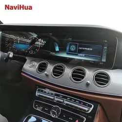 NaviHua nuovo arrivo per Mercedes Benz classe E W213 2017 2019 aggiornamento a doppio schermo Multimedia Android autoradio Auto LCD cruscotto