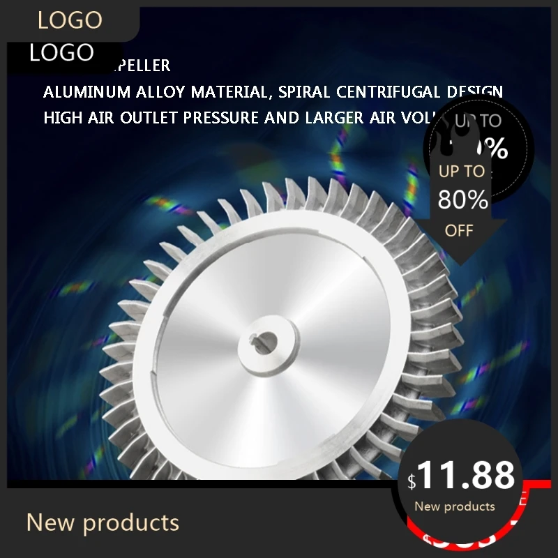 

8480 808080 Вихревой аэратор, кислородный насос, вентилятор для аквариумных рыб, сельского хозяйства, разведения пруда из морепродуктов-насос для аэрации