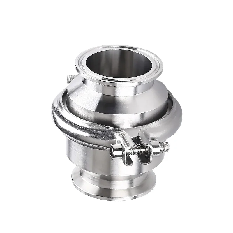 Check valve quick loading 304 stainless steel 316 sanitary grade non-negative pressure clamp chuck water supply check pipe