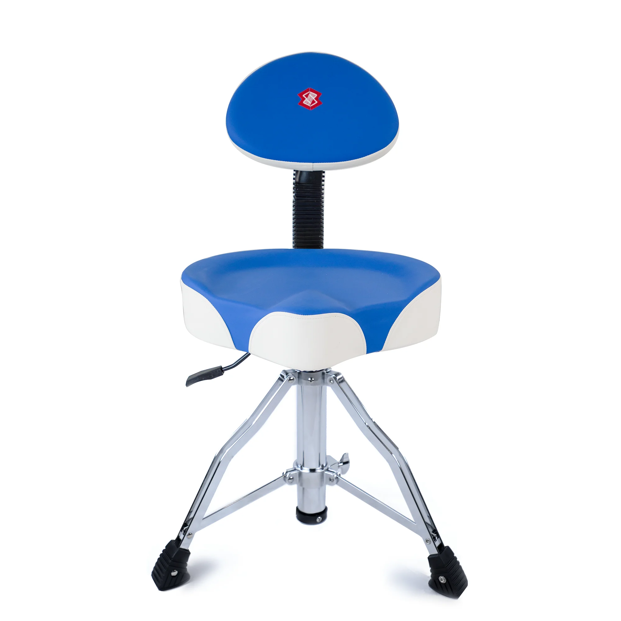 

2025 Ergonomic High Quality Custom Hydraulic Drum Stool Professional Musicians Direct Accessory Adjustable Backrest Leather Mate