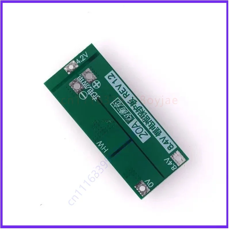20pcs for 2 strings of 7.4v 8.4v 18650 lithium battery protection board with balanced 20a current balanced version