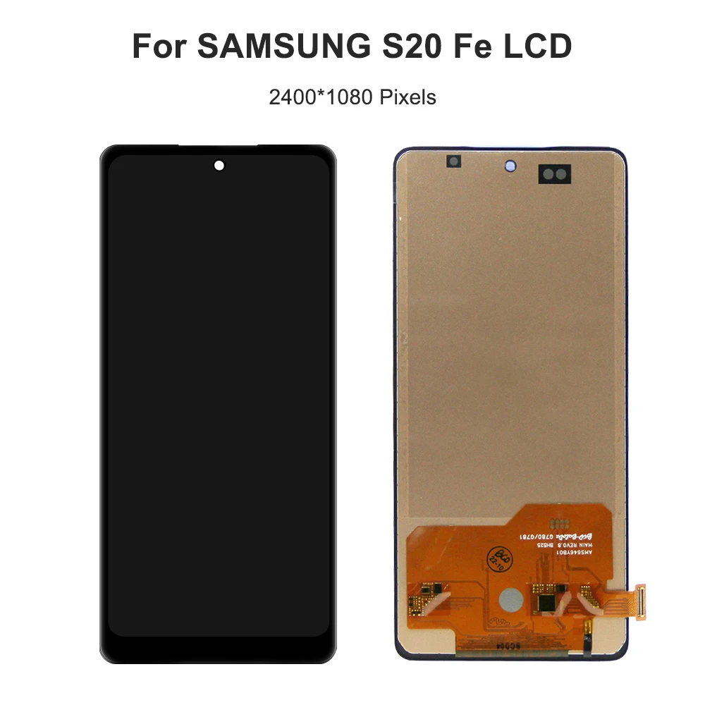 Tested For Samsung S20 FE For S20FE G780 G780F G780F/DSM G780G LCD Display Touch Screen Digitizer Assembly Replacement