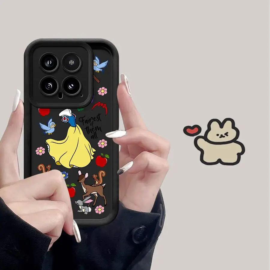 Xiaomi Redmi Note 11 10 13 Pro Plus 9S 12 12S 9 12C 10C 11 Lite Poco X3 NFC 쉘 폰 커버 디즈니 아름다운 공주