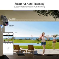 Techage UHD 4K 8MP 4MP 5MP IP Camera Red-Blue Light Alert Human Detection  POE Security Protection Video Surveillance Camera 4