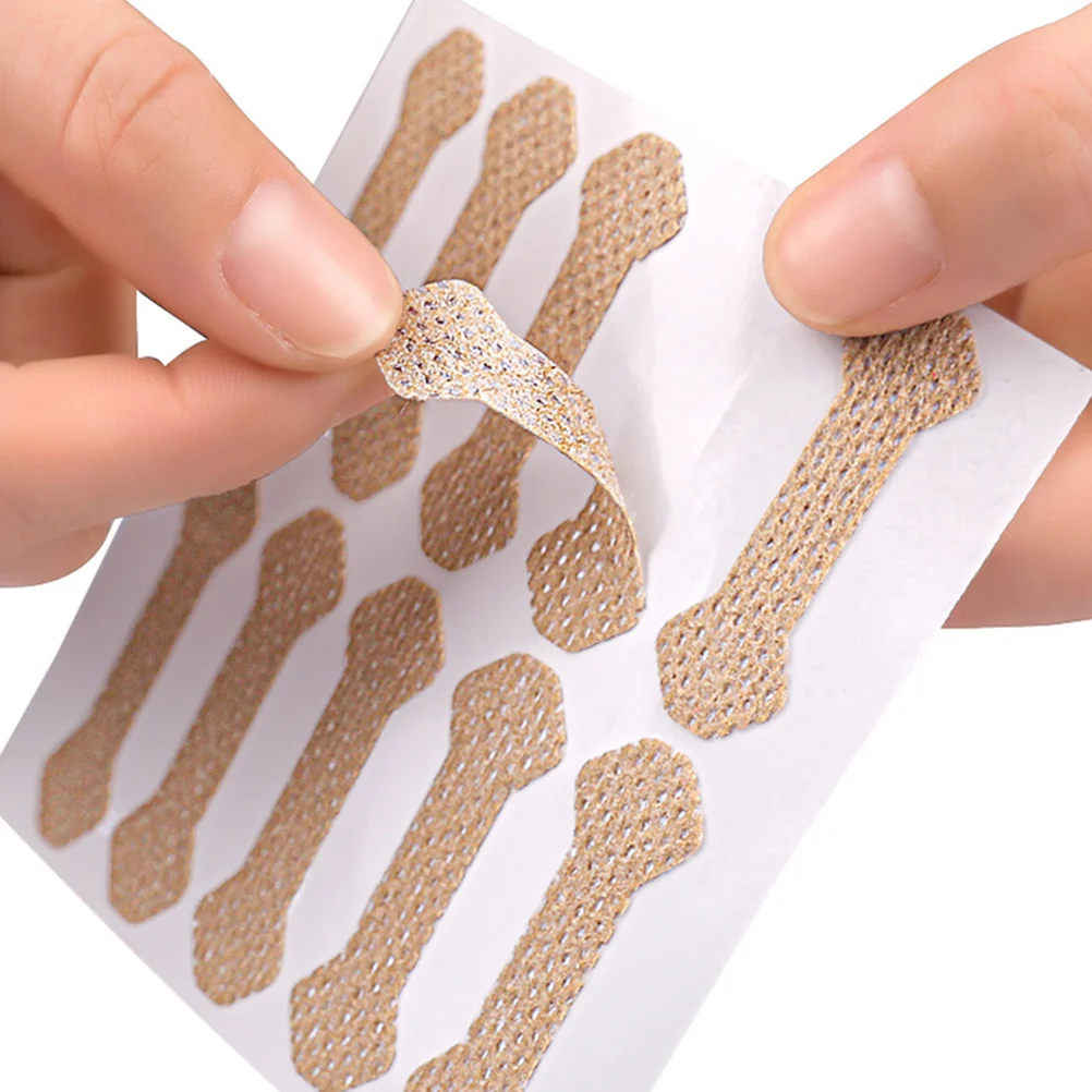 8 枚の整形外科用足の爪矯正パッチ陥入爪矯正ストリップポータブルフットケアツール爪矯正ストリップ