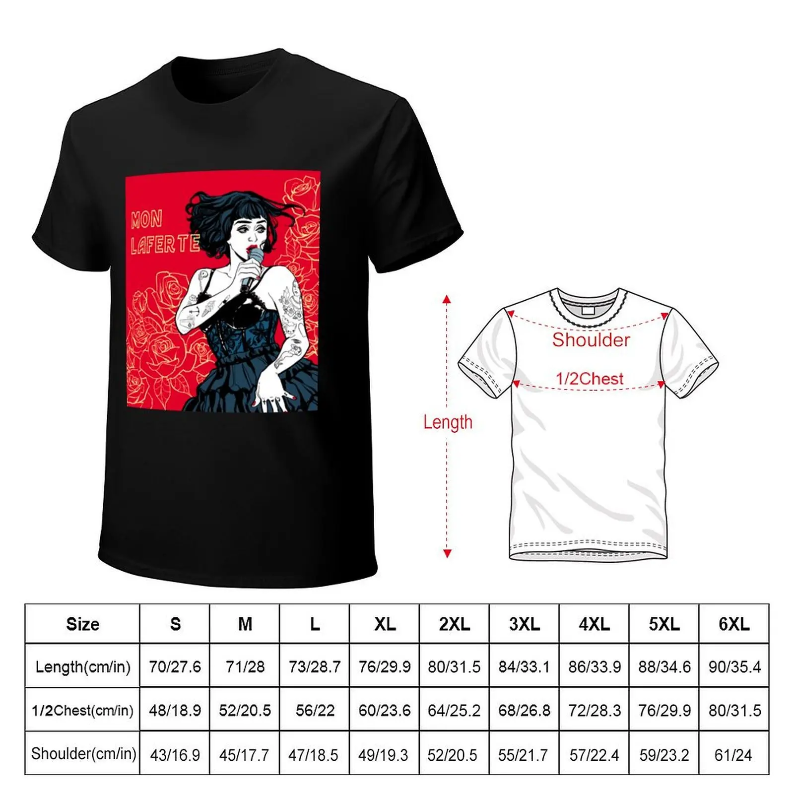 Mon Laferte, Laferte, Mon, Mon Laferte poster T-Shirt shirts graphic tee summer tops sublime clothes for men