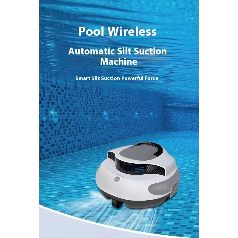 

Swimming Pool Vacuum Cleaner Long-Lasting Vacuum Cleaner Cordless Cleaner Smart Pool Robot