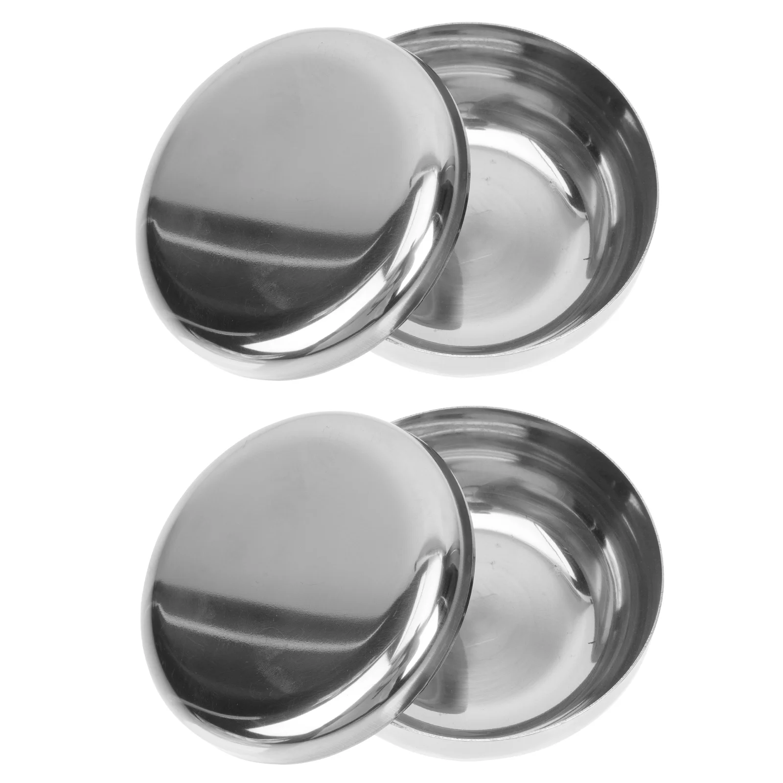2 Sets Tableware Stainless Steel Rice Bowl Child Ramen Noodle Bowls Microwavable Jasmine Strainer Korean