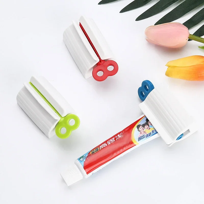 1PC Rolling Tube Zahnpasta Squeezer Dispenser Zahnpasta Sitz Halter Stehen Schönheit Bad Versorgung Zahn Reinigung Zubehör