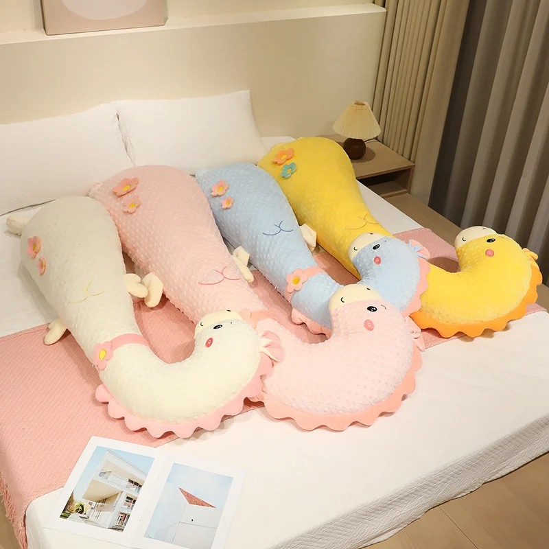 

90cm Lovely Horse Throw pillows Side Sleeping Body PillowLong Pillow Children Adult Birthday Present Cute Gift