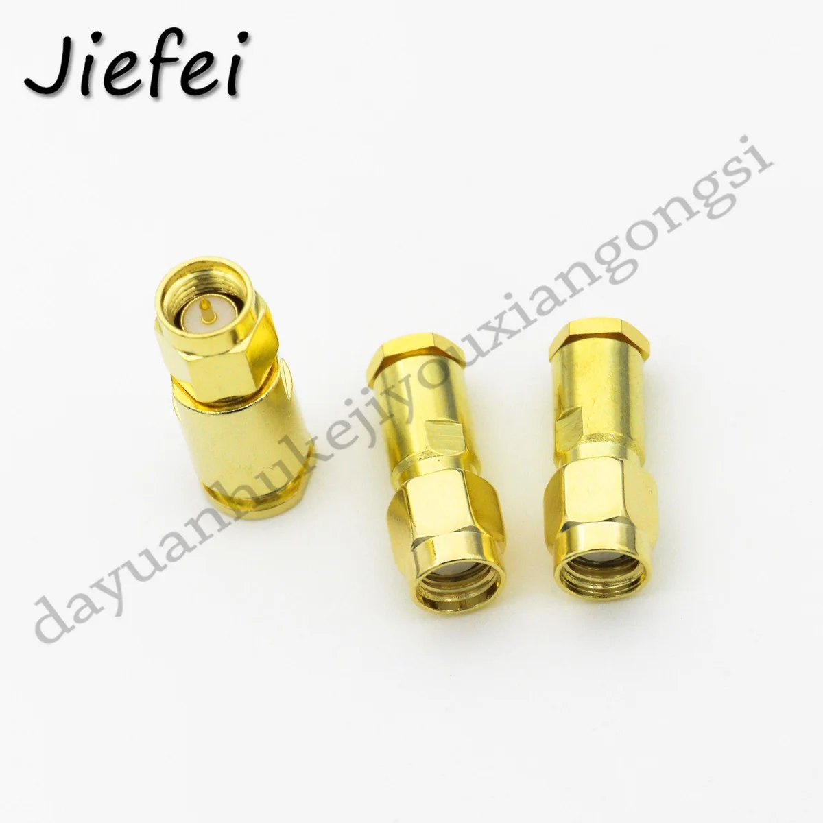 

100-300Pcs High Quanlity Connector SMA / rp-SMA Male Plug clamp RG316 RG174 LMR100 RF Adapter Coaxial