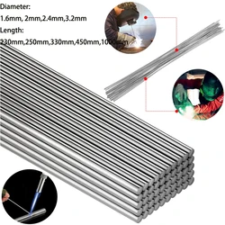 10-30pcs 230mm-1000mm Aluminum Flux Cored Weld Wire Easy Melt Welding Rods for Aluminum Welding Need Powder Length