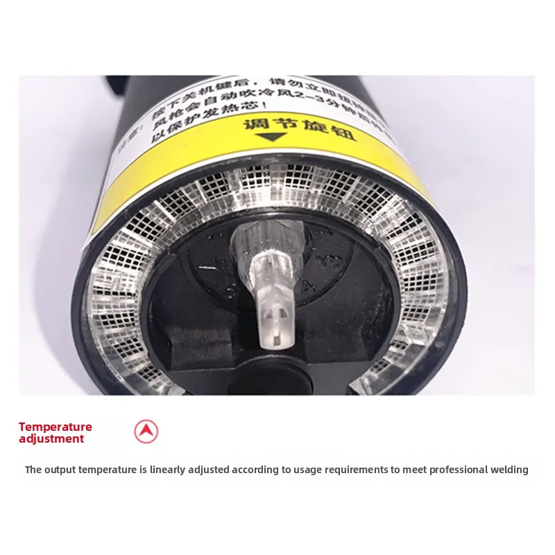 New brushless motor industrial grade 1600W plastic hot air welding torch PVC hot air gun PP water tank welding