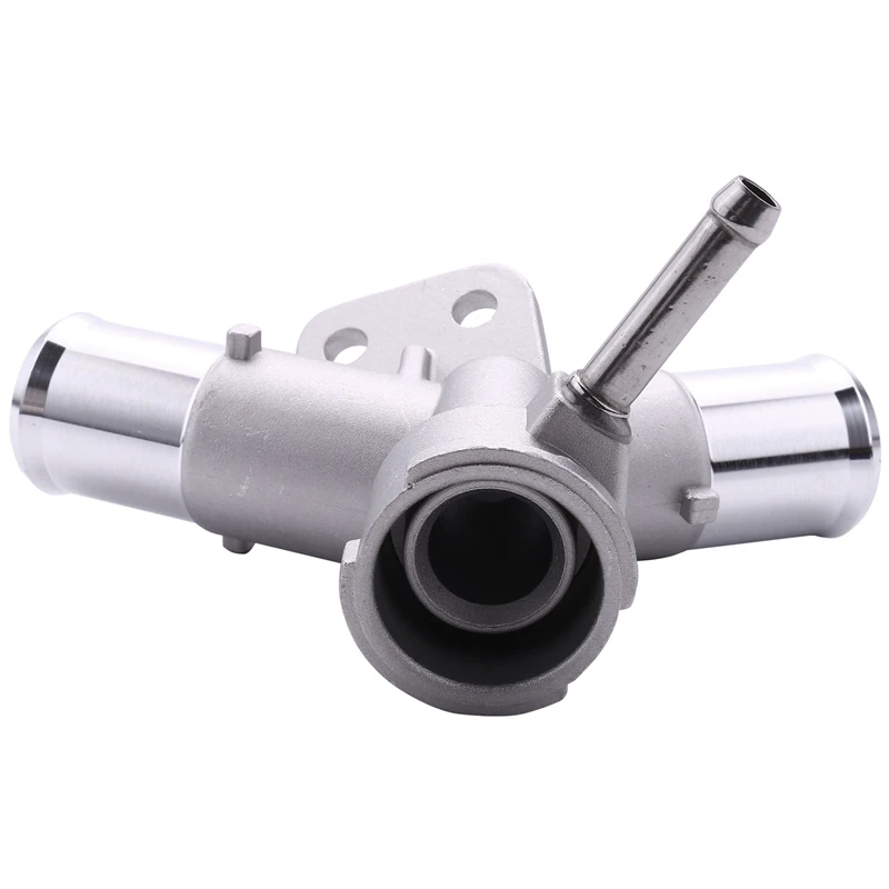 4X Aluminium Engine Radiator Filler Neck Coolant Thermostat Housing Water Pipe For Toyota Yaris Belta Vios Vitz