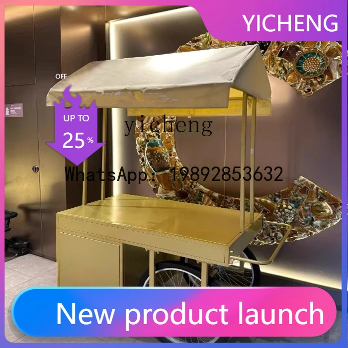 

wrought iron float stall shopping mall promotion with drawer cabinet mobile stall cart outdoor display sales
