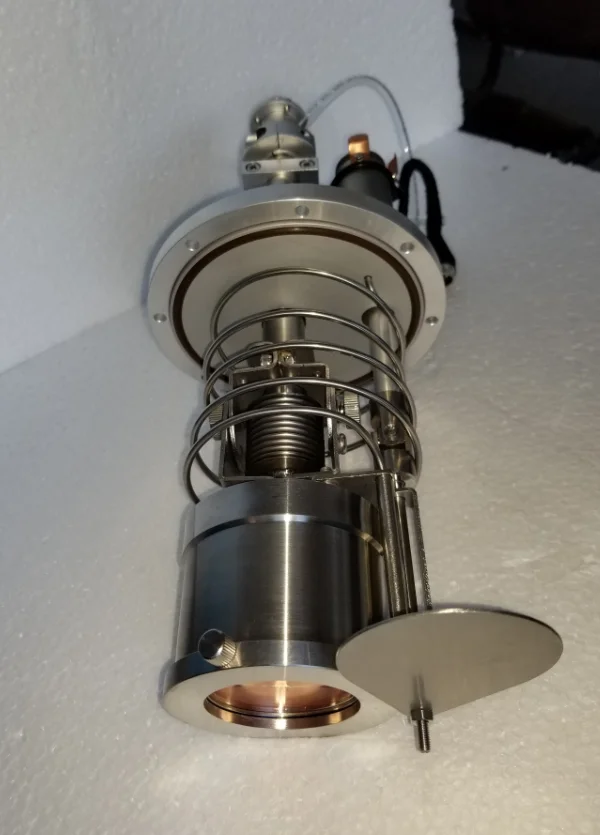 Custom PVD Magnetron Sputtering Gun 1 2 3 4 inch Water Cooled Sputtering Cathode with Customizable Shutter Flange Adapter