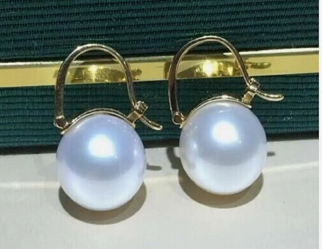 Gorgeous AAAA Japan Akoya Round 8-9mm 9-10mm 10-11mm 11-12mm 13-13mm White Pearl Earrings 925s