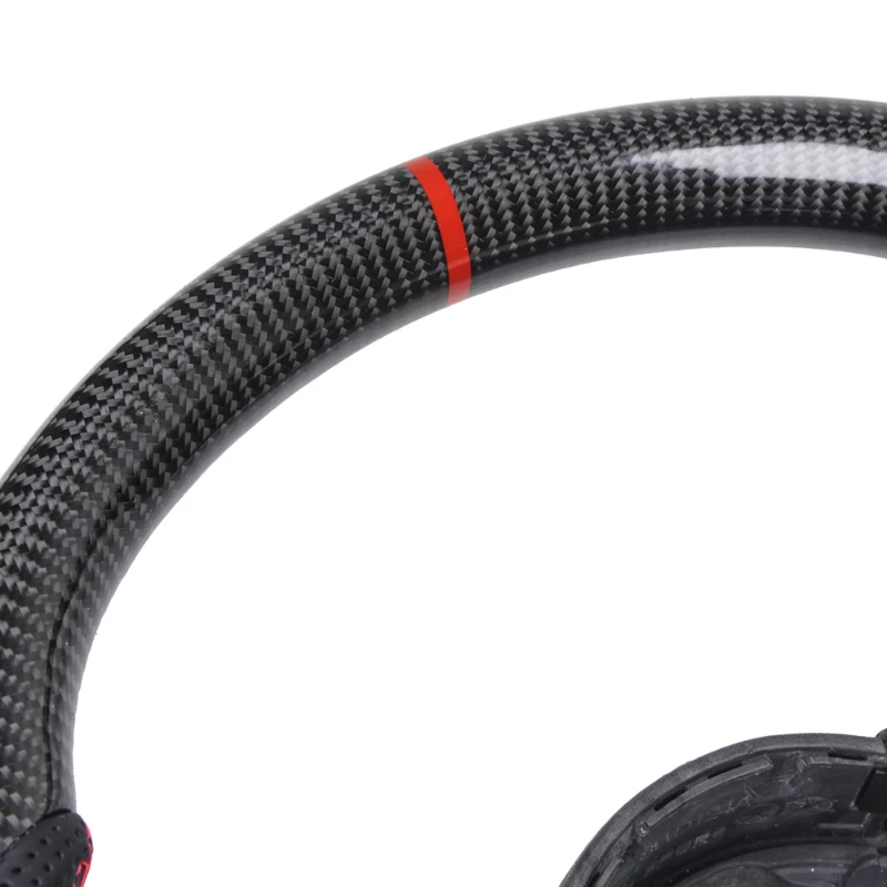 Real Carbon Fiber Sports Steering Wheel for Auto Interior Modification and Replacement Parts - view 4