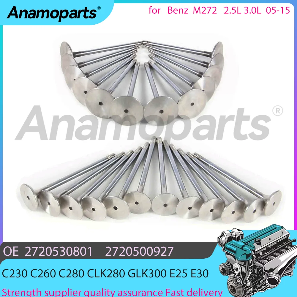 24Pcs Intake Exhaus…