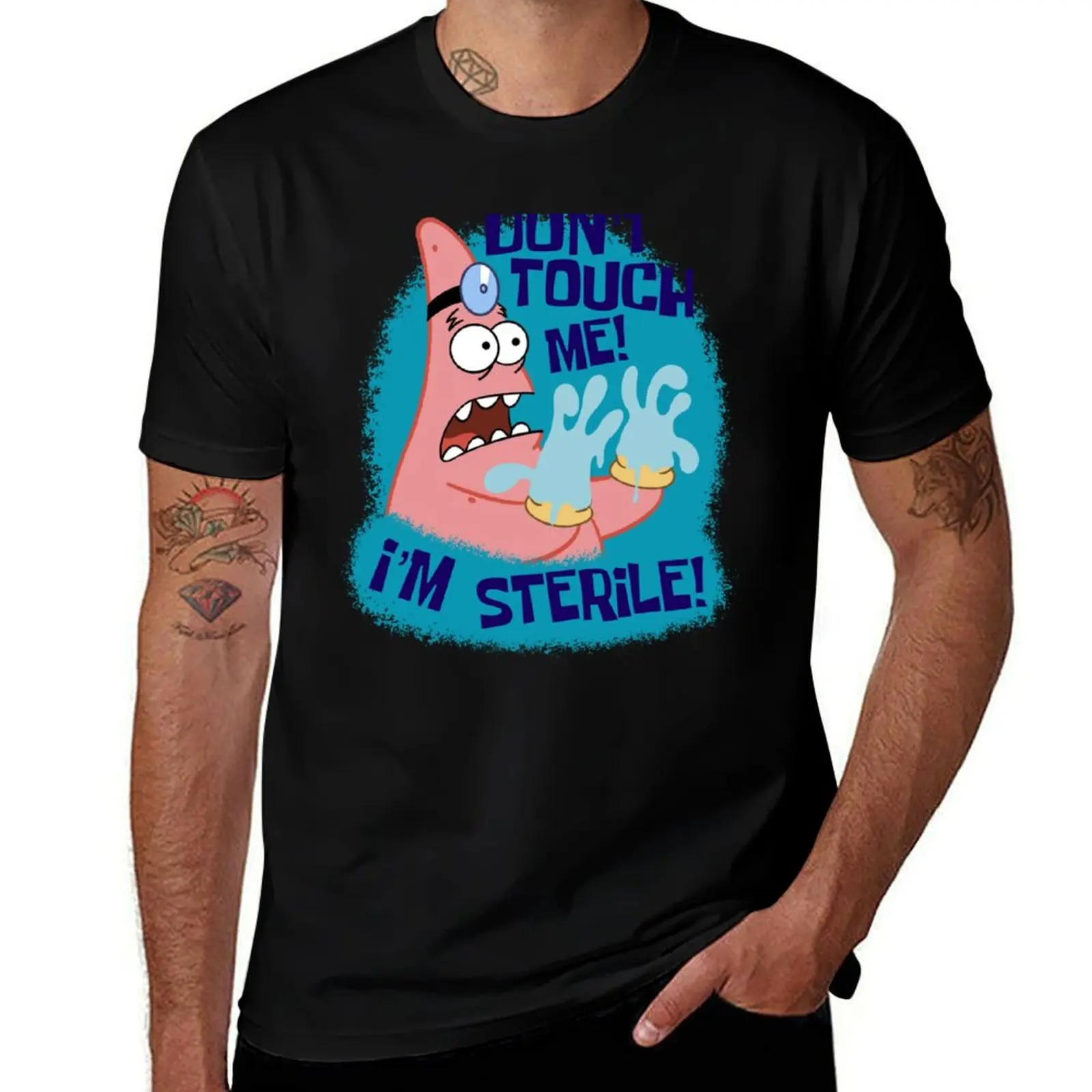 

Don’t Touch Patrick Star T-Shirt fashion shirts luxury designer men tshirt