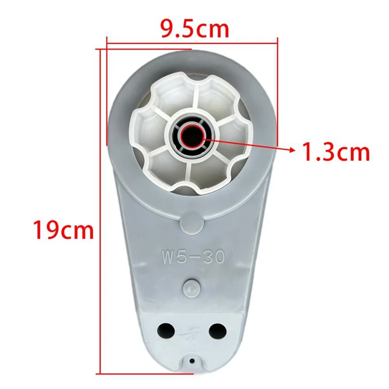 Cambio motore ad alta velocitร RS775 24V per aggiornamento motore ruote motrici, motore a coppia elevata da 24 Volt con cambio