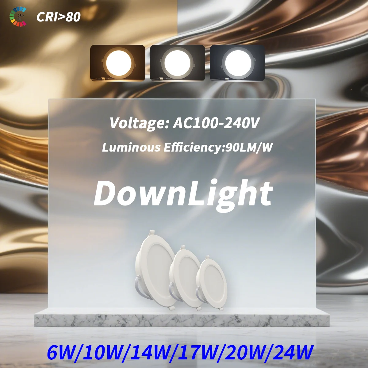 

2-10 шт./лот Встраиваемый светодиодный потолочный светильник 6 Вт 10 Вт 20 Вт 24 Вт Круглая светодиодная панель 110 В 220 В 3000 К 4000 К 6000 К для домашнего внутреннего освещения