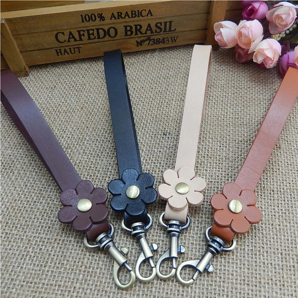 Bag Wrist Strap Portable Leather Women Clutch Bags Handles Replacement Purse Wallets Straps Wristlet Keychain Accessories