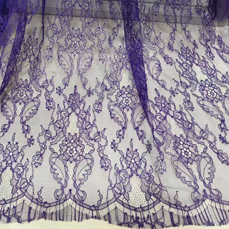 Thin Elegant Hollow-out Lace Fabric Translucent Dress Vest Wedding Decoration Cloth Apparel Design Diy Sewing Wholesale Material