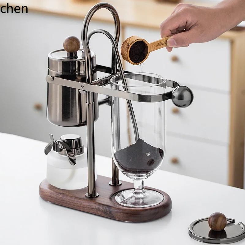 DSA  coffee pot alcohol  siphon coffee maker household retro coffee set