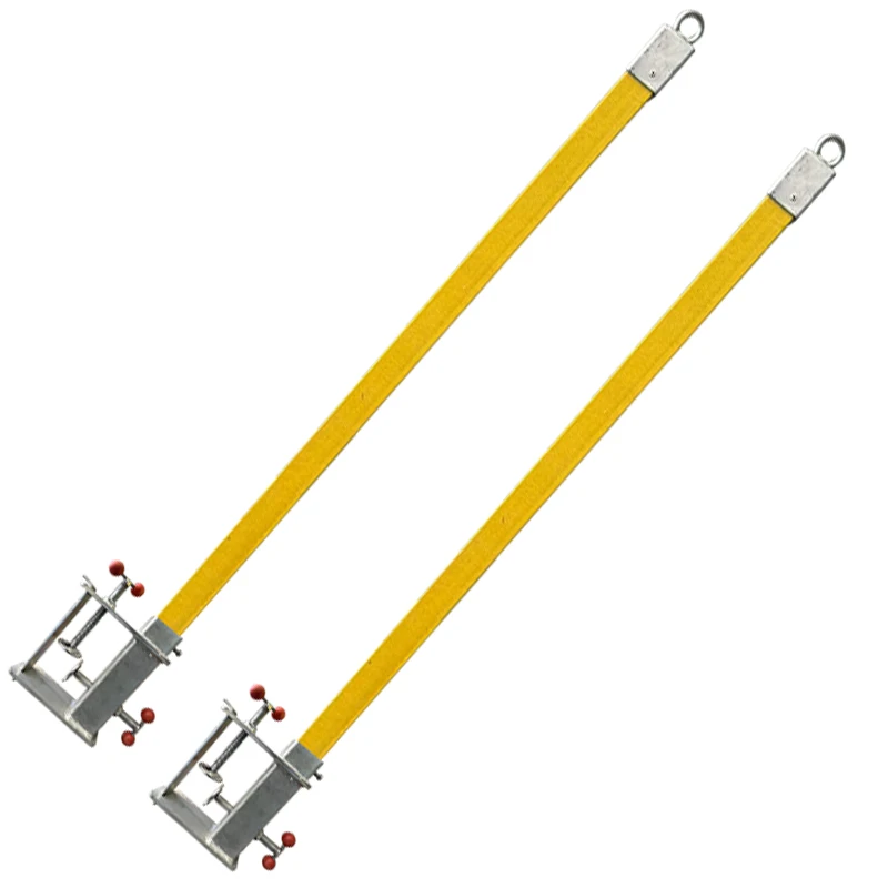 Fiberglass Insulated Knife Gate Maintenance Frame Safety Belt Hanging Rod for Power Maintenance Safety Belt Hanger Substation