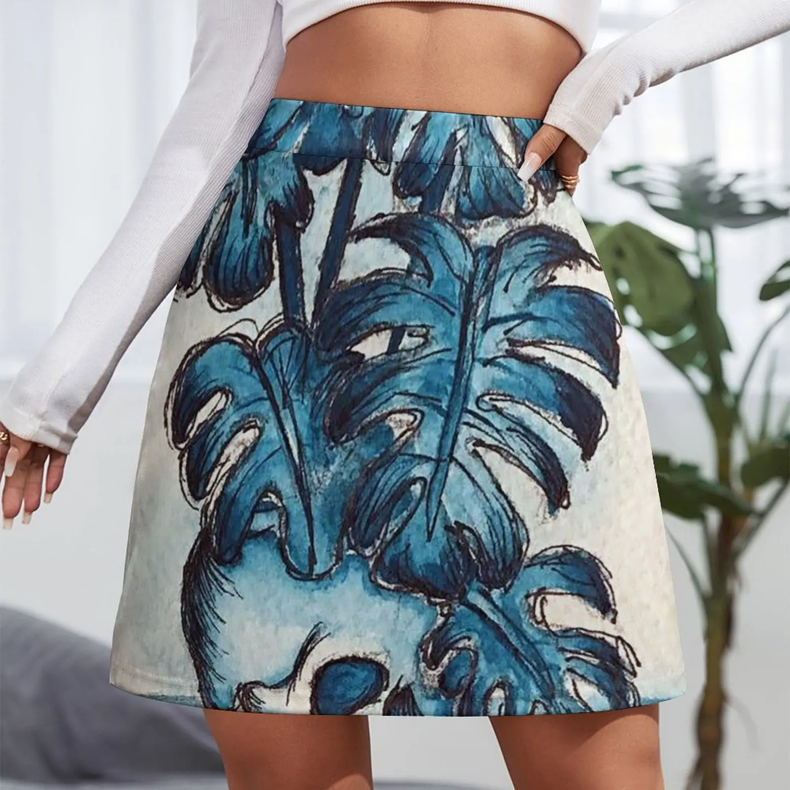 Mysterious Planter Mini Skirt fairy grunge summer dress women 2025 fairy core Mini Skirt