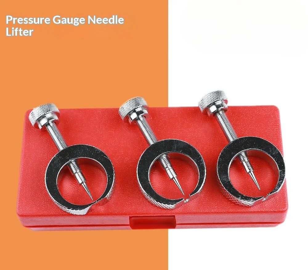 Measuring Tool Indicator, Caliper with Watch, Multi-functional Needle Picker, Needle Dial, Three-piece Set