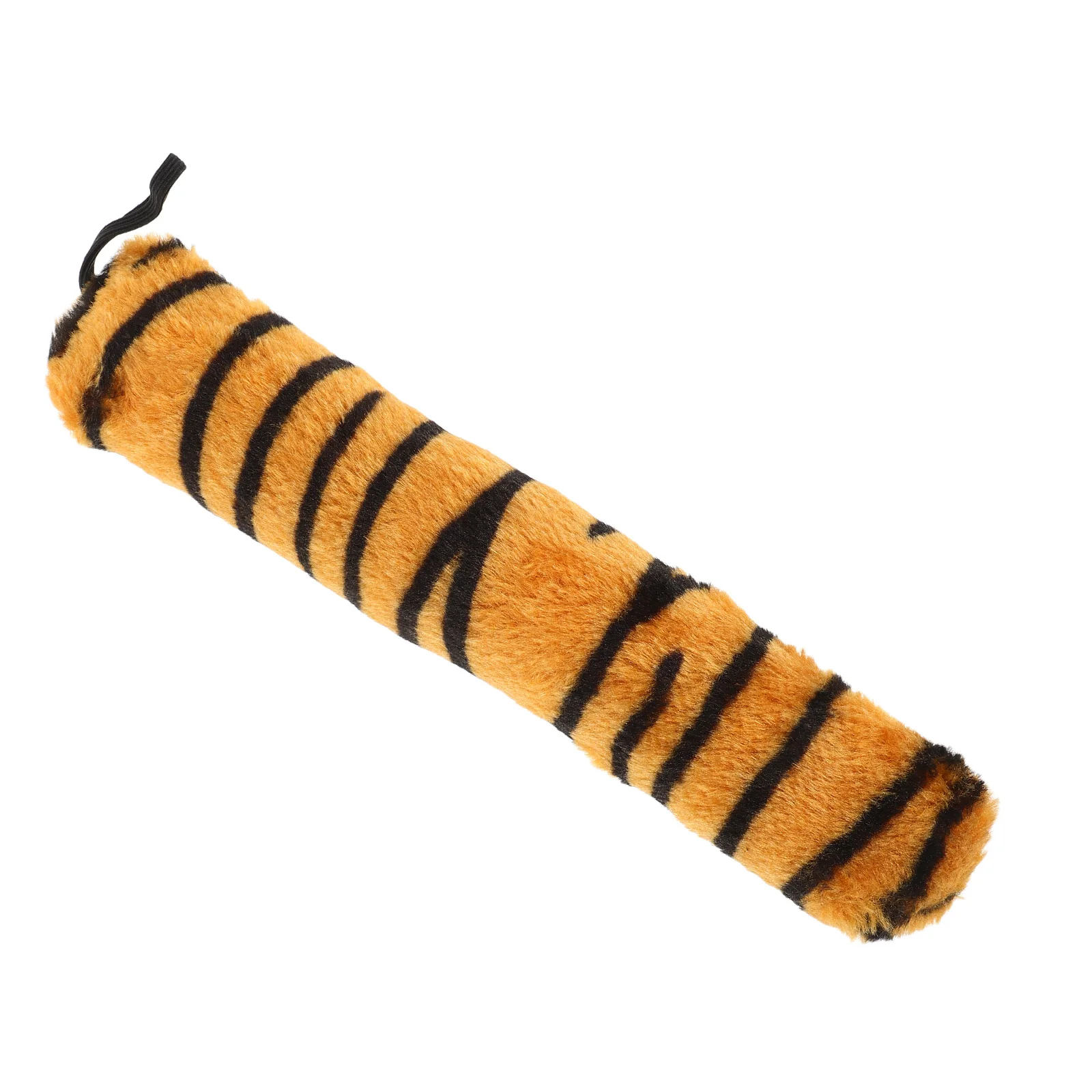 Accessorio per costume da coda di tigre Vestito per cosplay di animali di Halloween per bambini Adulti Vestito da festa Puntelli per cosplay di tigre