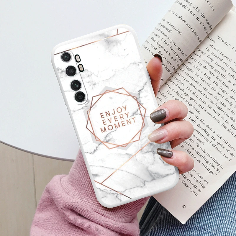 Case For Xiaomi Mi Note 10 Lite Back Cover Protective Silicone Funda Marble Stone Texture For Xiaomi 11 13 Lite 13T 10T 11T Capa