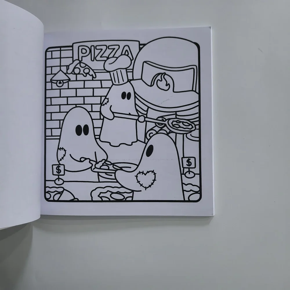 Halloween Coloring Book for Adults - Spooky Ghosts, Pumpkins & Witches Designs | Stress Relief Gift