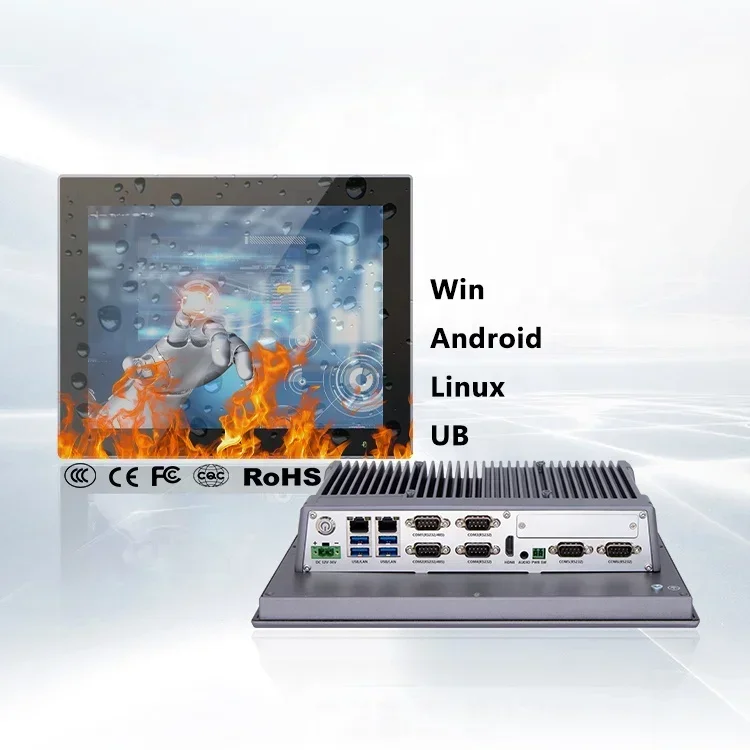 

Factory Direct 12.1Inch Industrial Panel PC Open Frame IP65 Waterproof Capacitive Touch Screen Tablet Computer Manufacturer