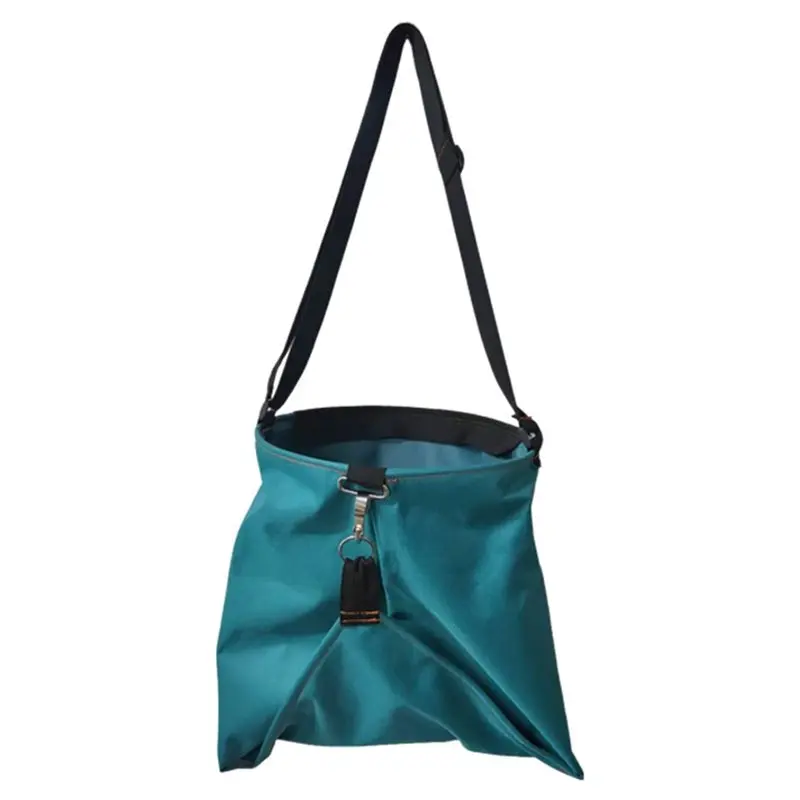 A96I-Garden Apron Berry Picking Helper Bag Fruit Picker Aprons Gardening Apron Storage Pouch With Quick Release Pockets