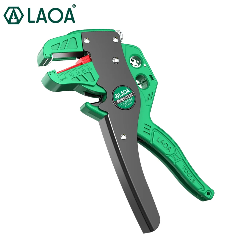 LAOA 4 in 1 Wire Stripping Pliers Multifunctional Electrical Stripping Tool Duckbill Pliers