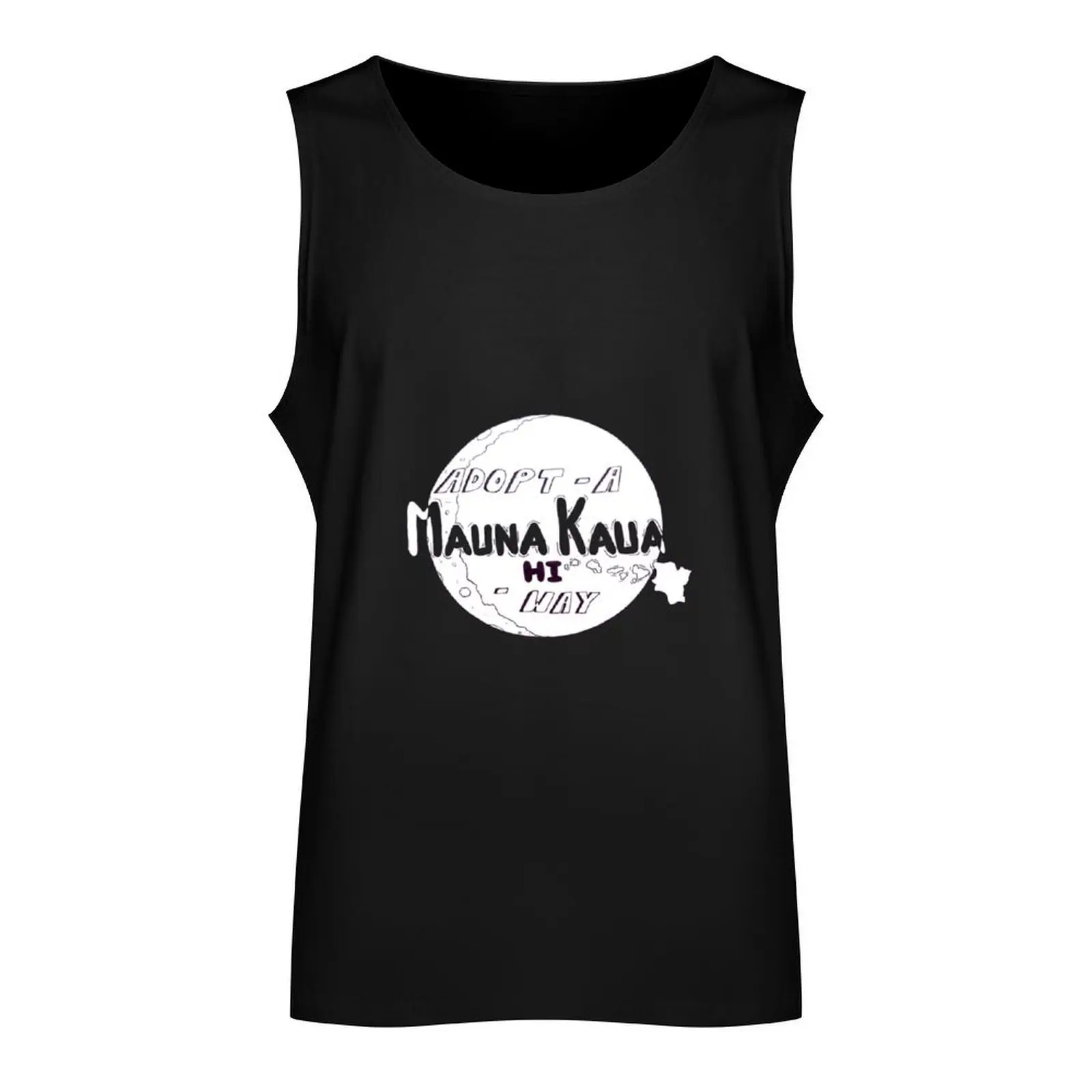 Mauna Kaua HI (Hawaii) Tank Top T-shirt man gym clothing man vest gym t-shirts